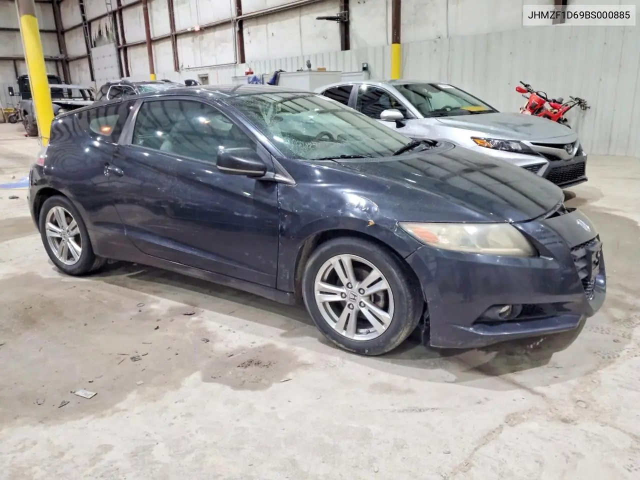 2011 Honda Cr-Z Ex VIN: JHMZF1D69BS000885 Lot: 78118395