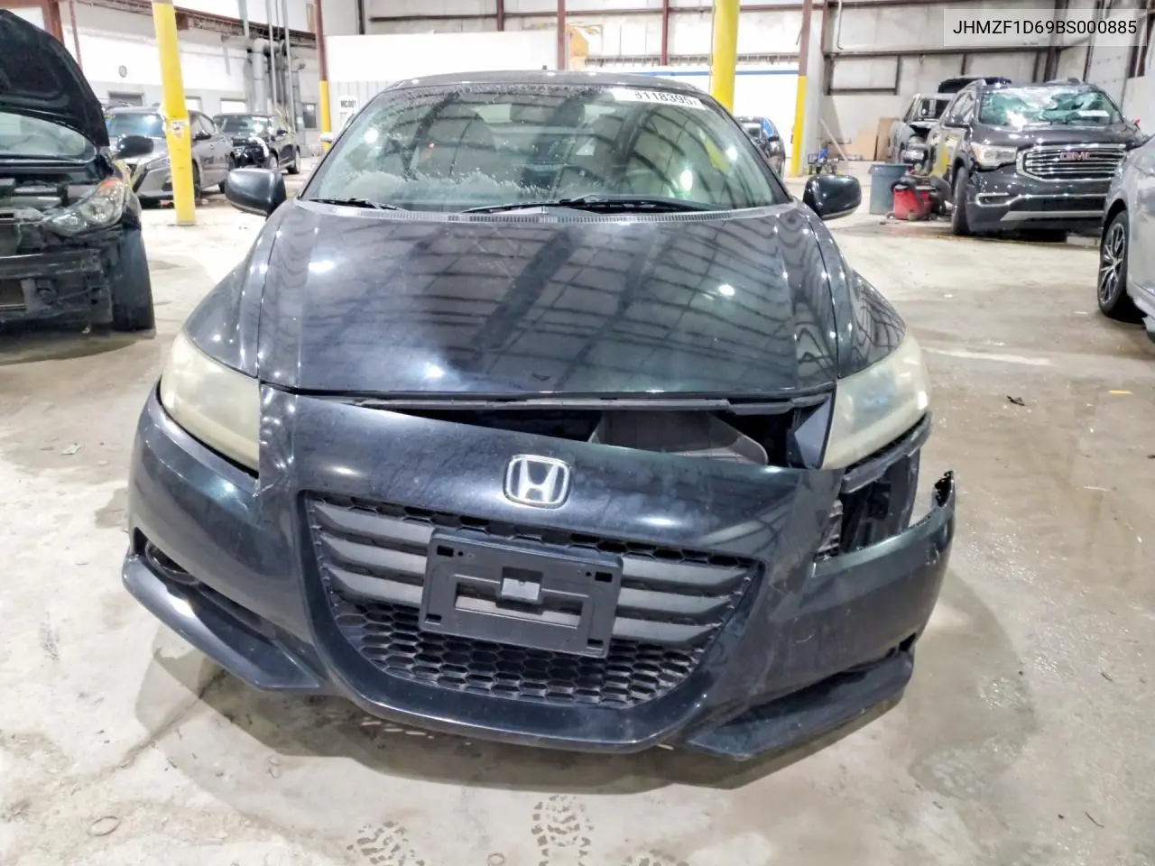 2011 Honda Cr-Z Ex VIN: JHMZF1D69BS000885 Lot: 78118395