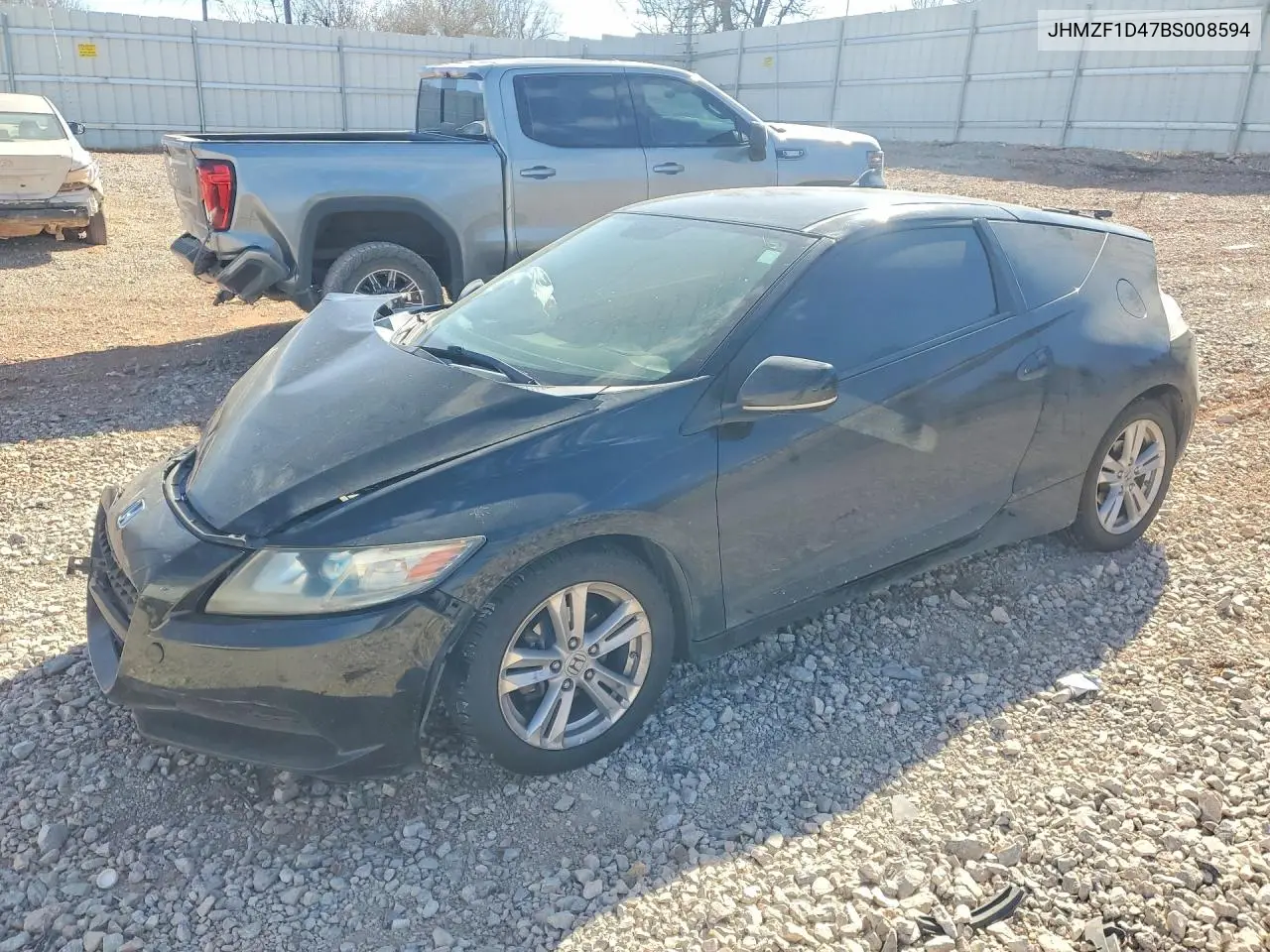2011 Honda Cr-Z VIN: JHMZF1D47BS008594 Lot: 78464205