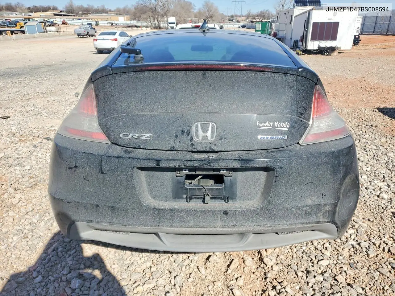 2011 Honda Cr-Z VIN: JHMZF1D47BS008594 Lot: 78464205