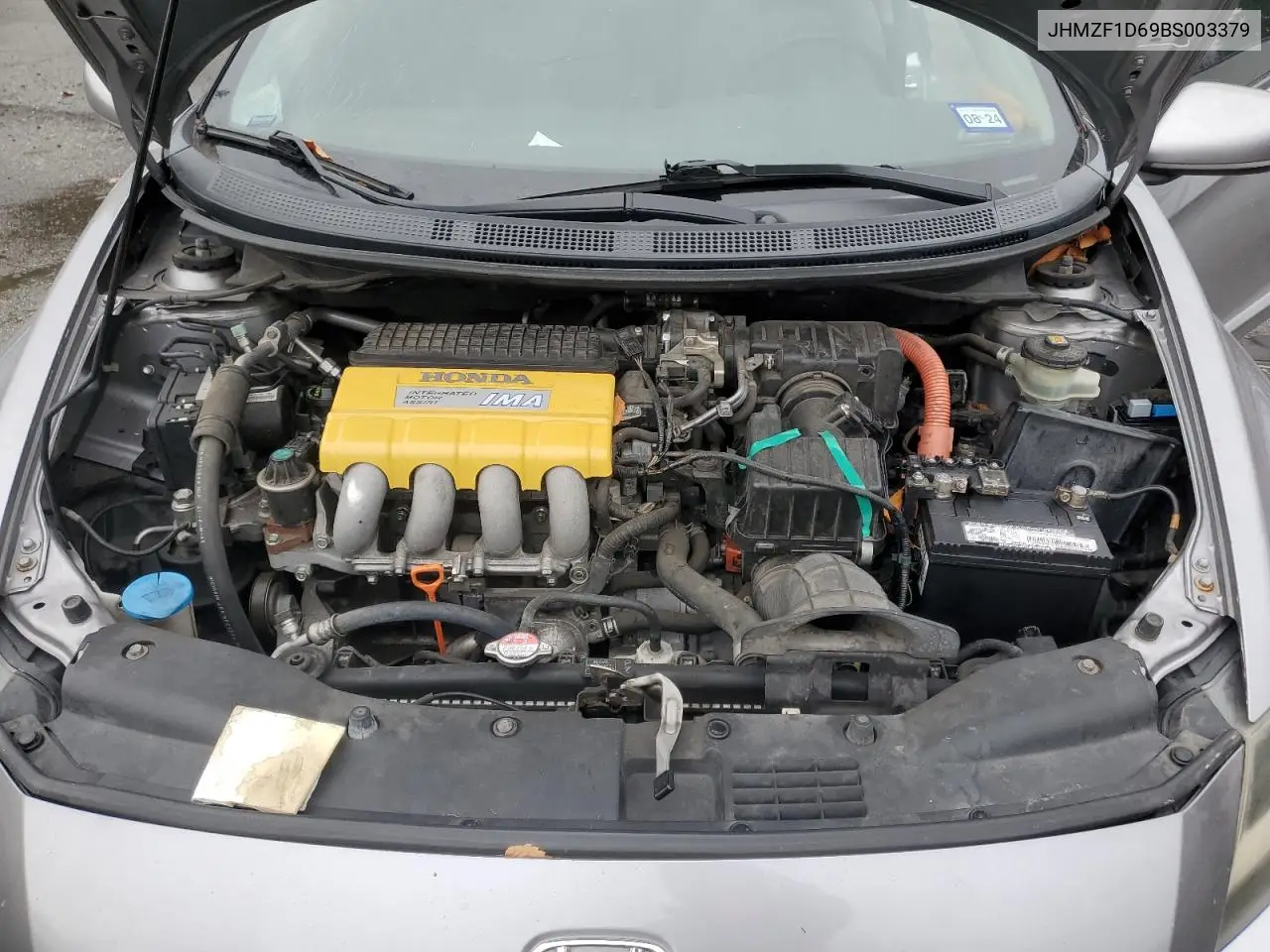 2011 Honda Cr-Z Ex VIN: JHMZF1D69BS003379 Lot: 92486995