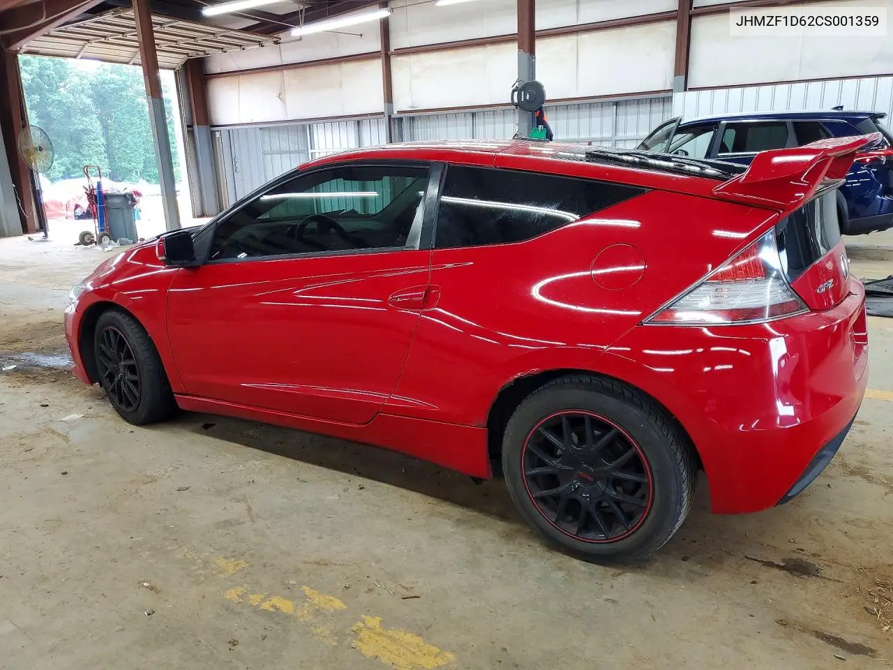 2012 Honda Cr-Z Ex VIN: JHMZF1D62CS001359 Lot: 55870976