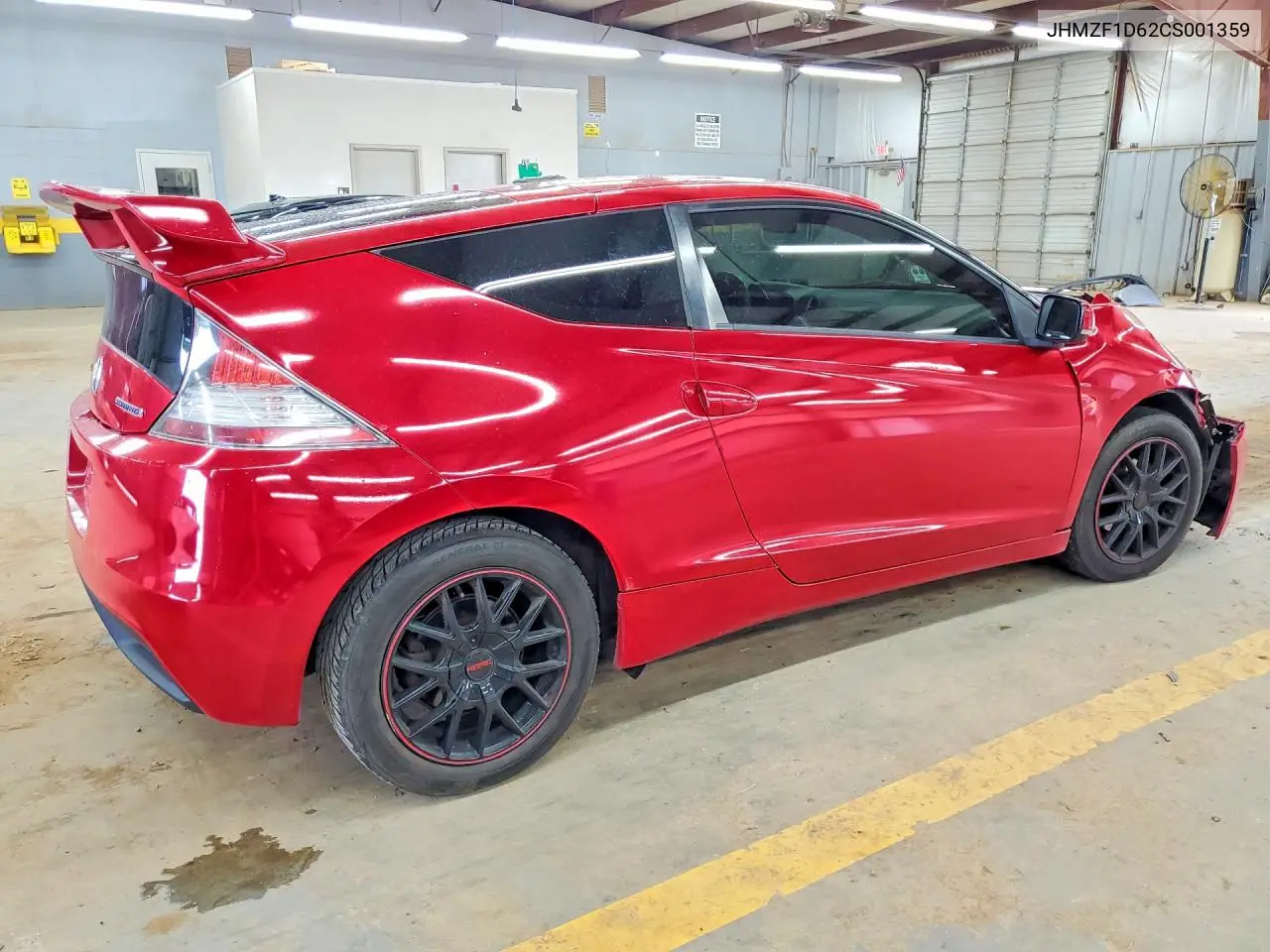 2012 Honda Cr-Z Ex VIN: JHMZF1D62CS001359 Lot: 55870976