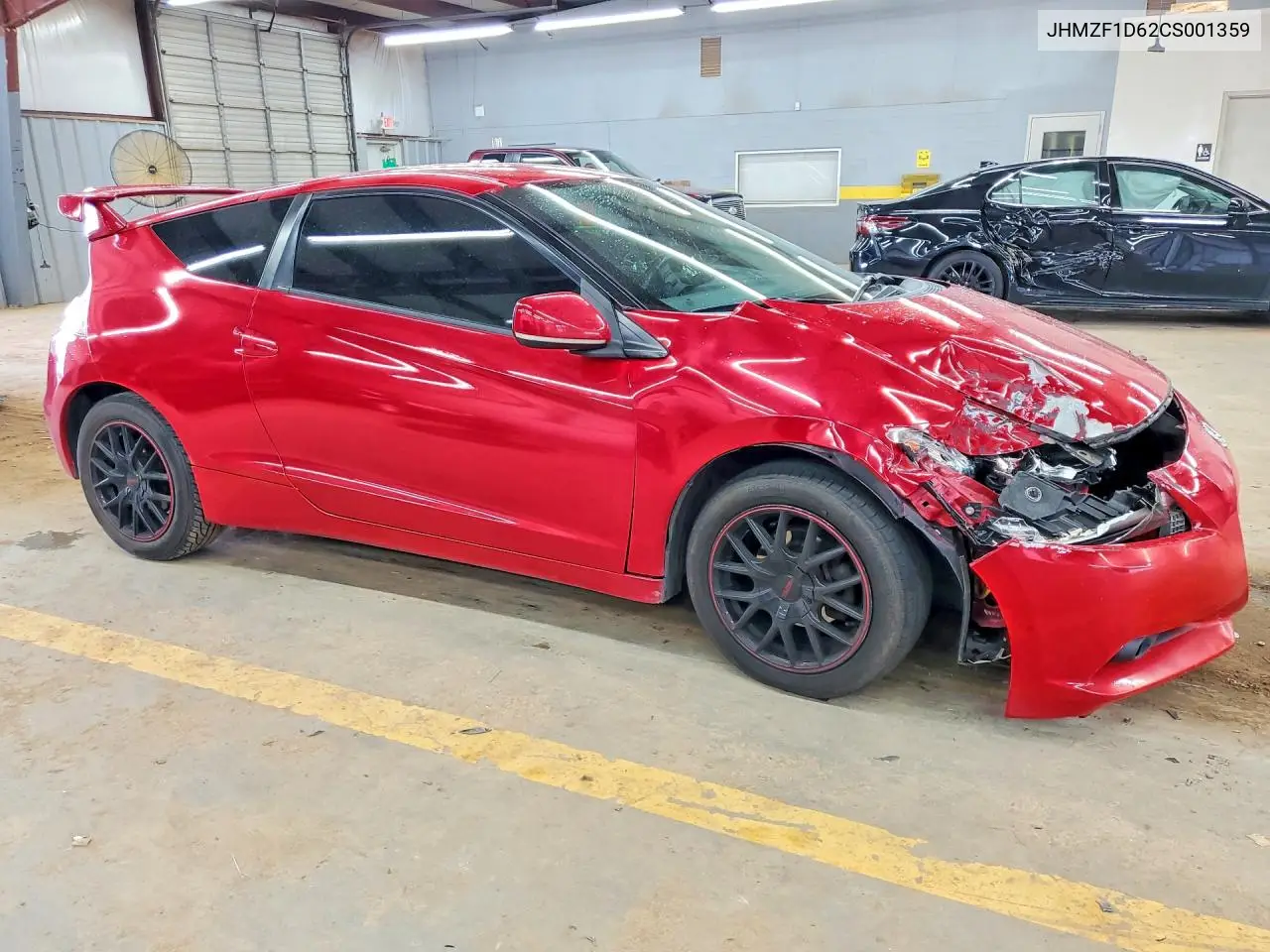 2012 Honda Cr-Z Ex VIN: JHMZF1D62CS001359 Lot: 55870976