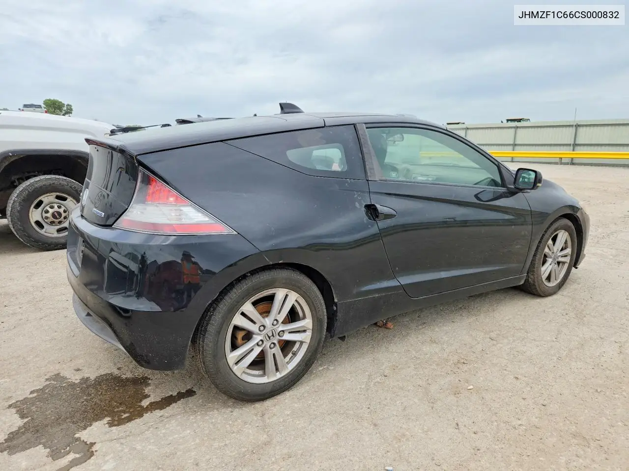 2012 Honda Cr-Z Ex VIN: JHMZF1C66CS000832 Lot: 59631826
