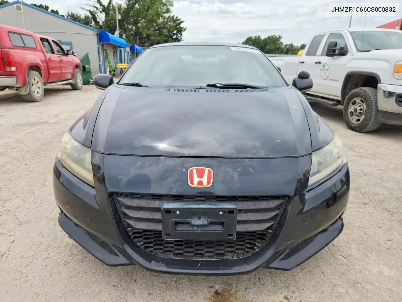 2012 Honda Cr-Z Ex VIN: JHMZF1C66CS000832 Lot: 59631826