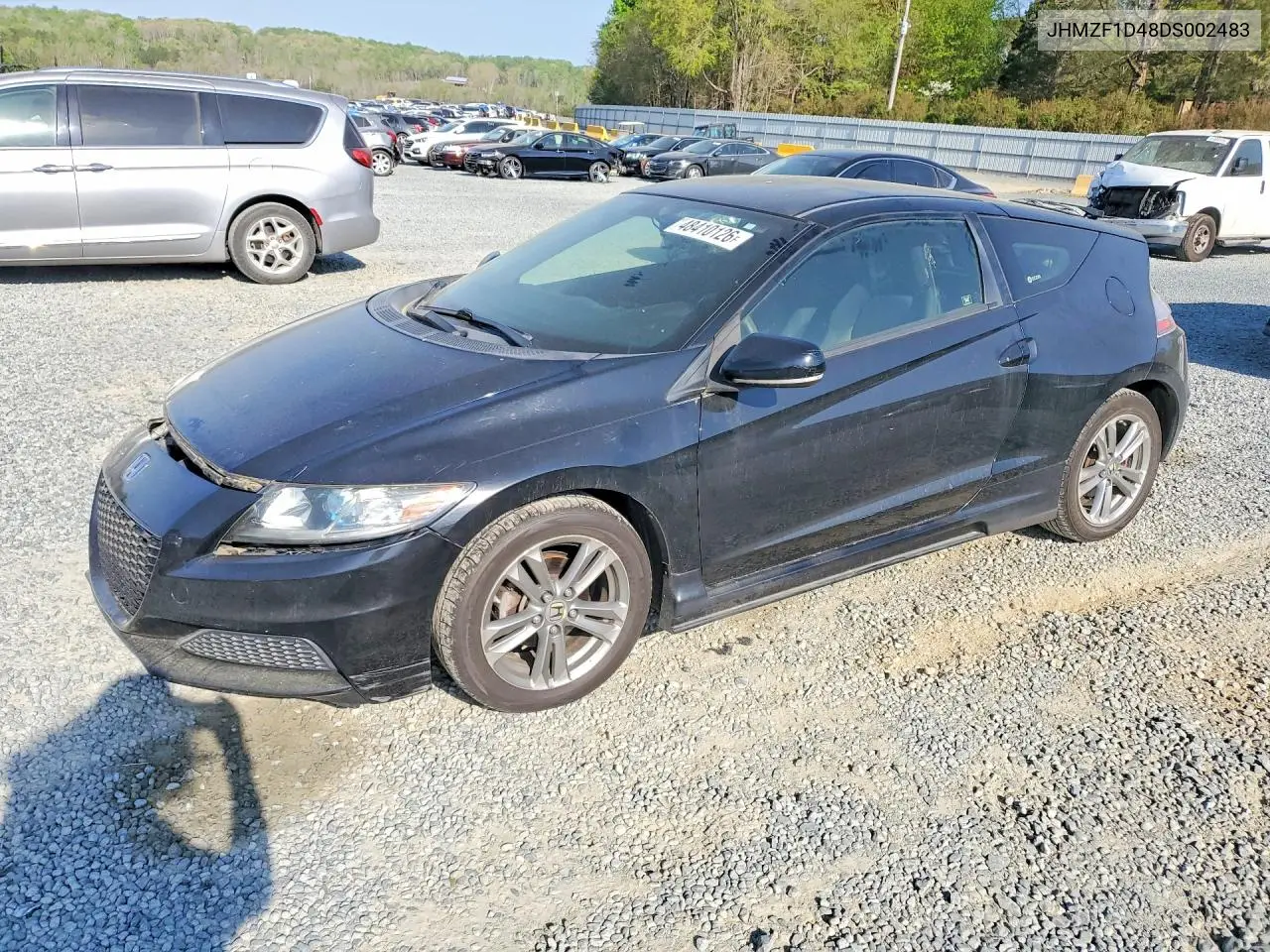 2013 Honda Cr-Z VIN: JHMZF1D48DS002483 Lot: 48410126