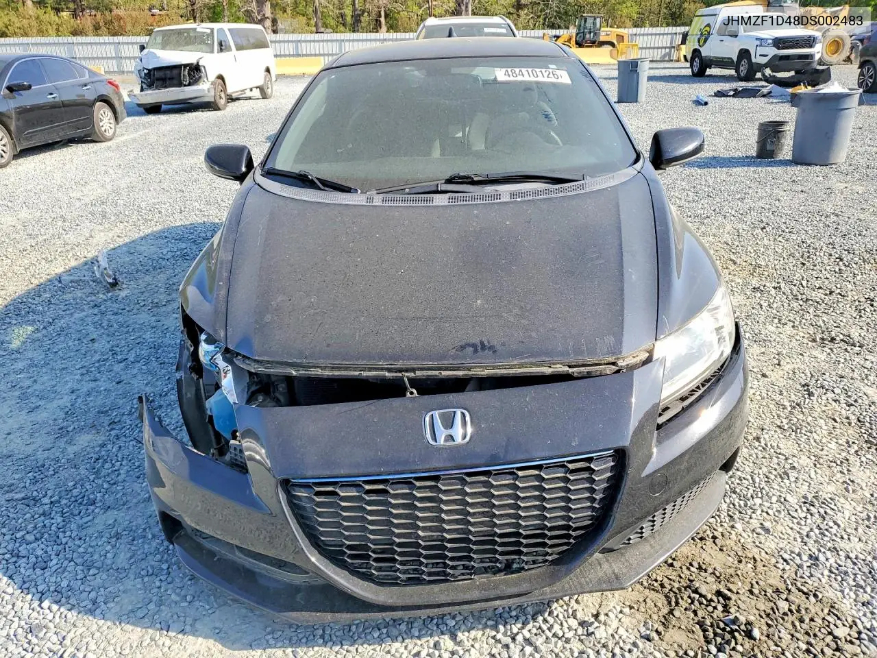 2013 Honda Cr-Z VIN: JHMZF1D48DS002483 Lot: 48410126