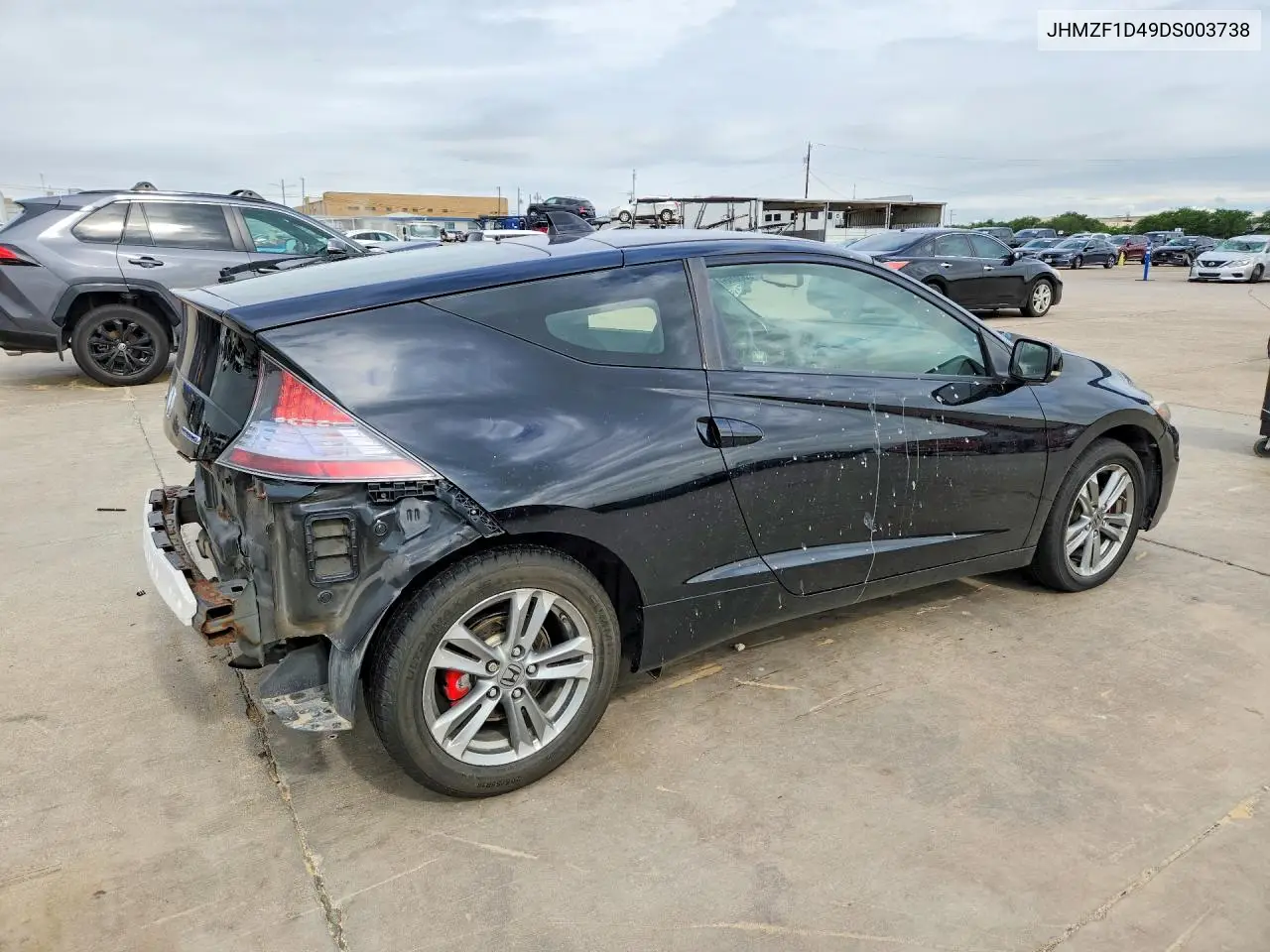 2013 Honda Cr-Z VIN: JHMZF1D49DS003738 Lot: 57033006