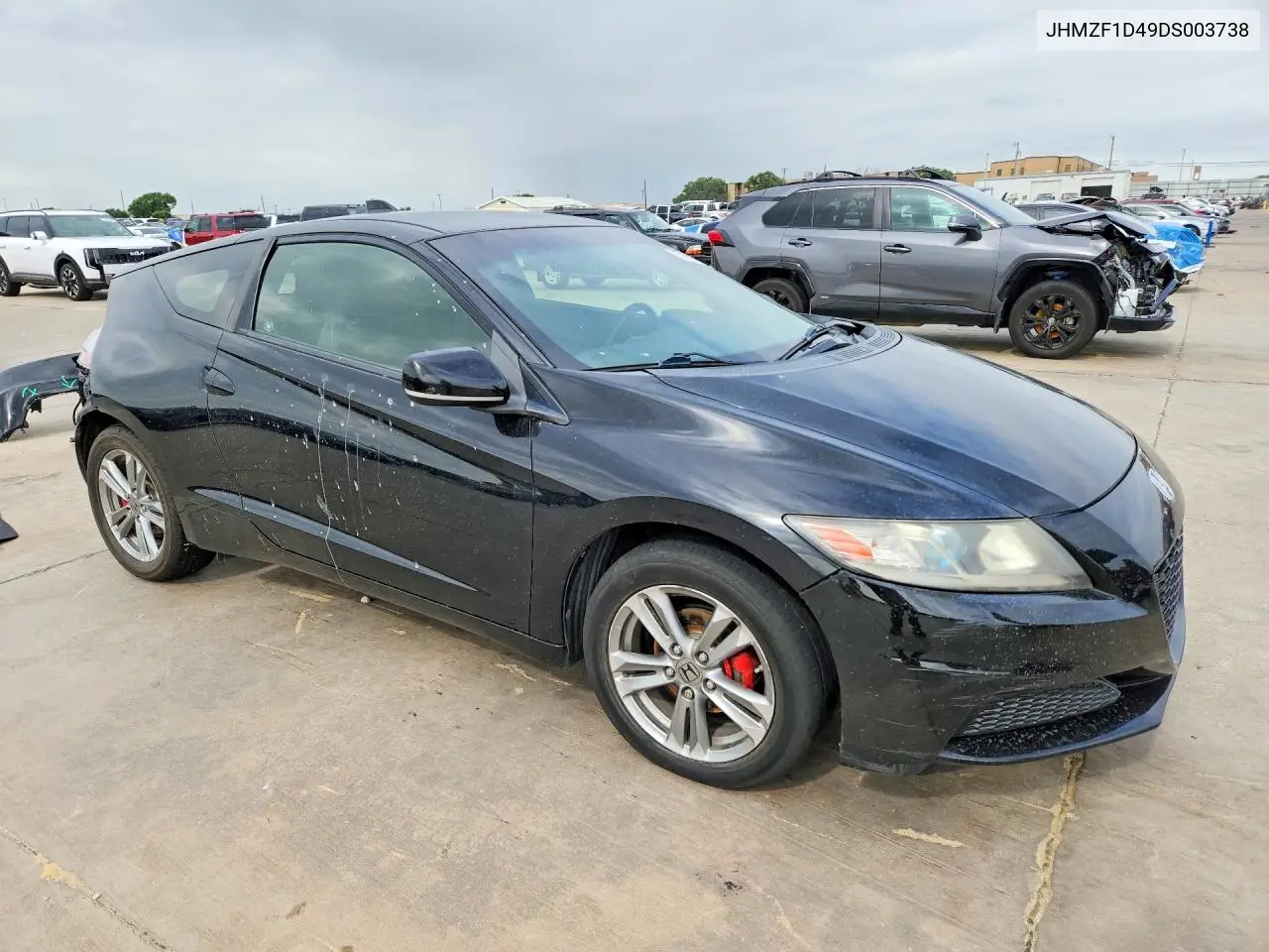 2013 Honda Cr-Z VIN: JHMZF1D49DS003738 Lot: 57033006