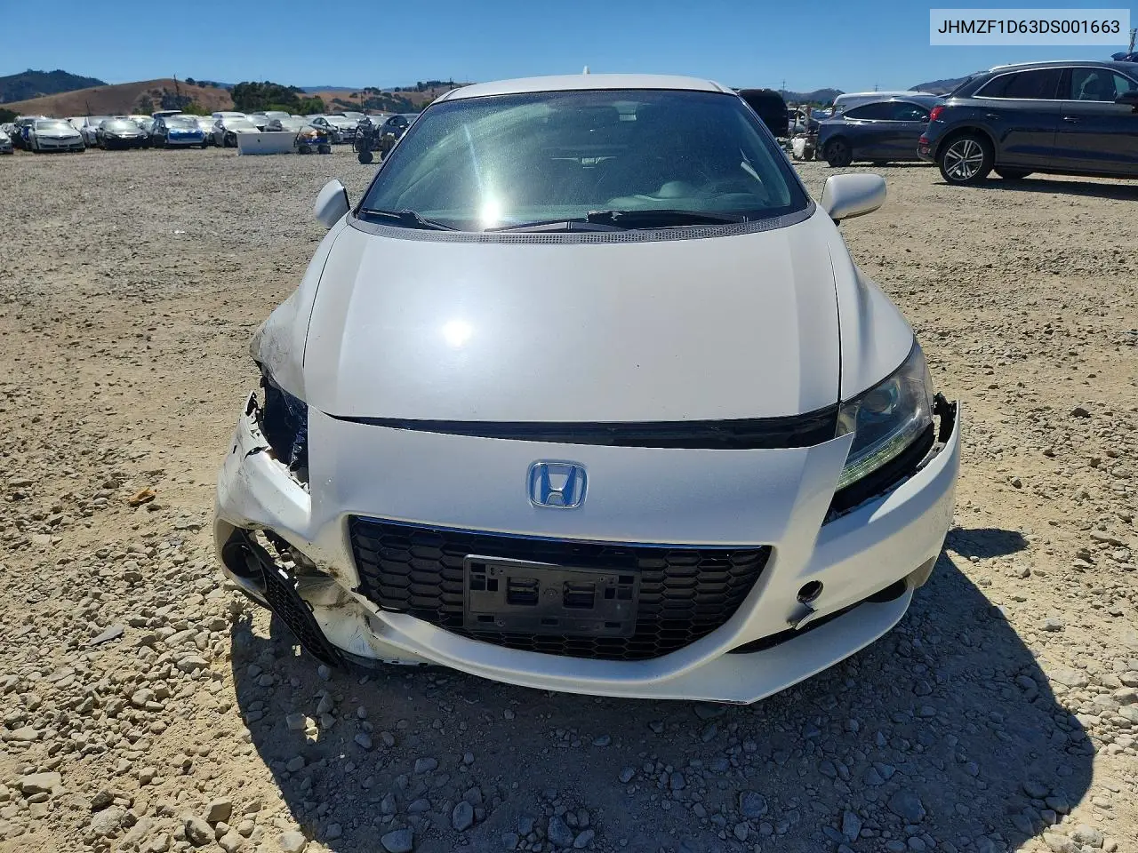 2013 Honda Cr-Z VIN: JHMZF1D63DS001663 Lot: 57065726