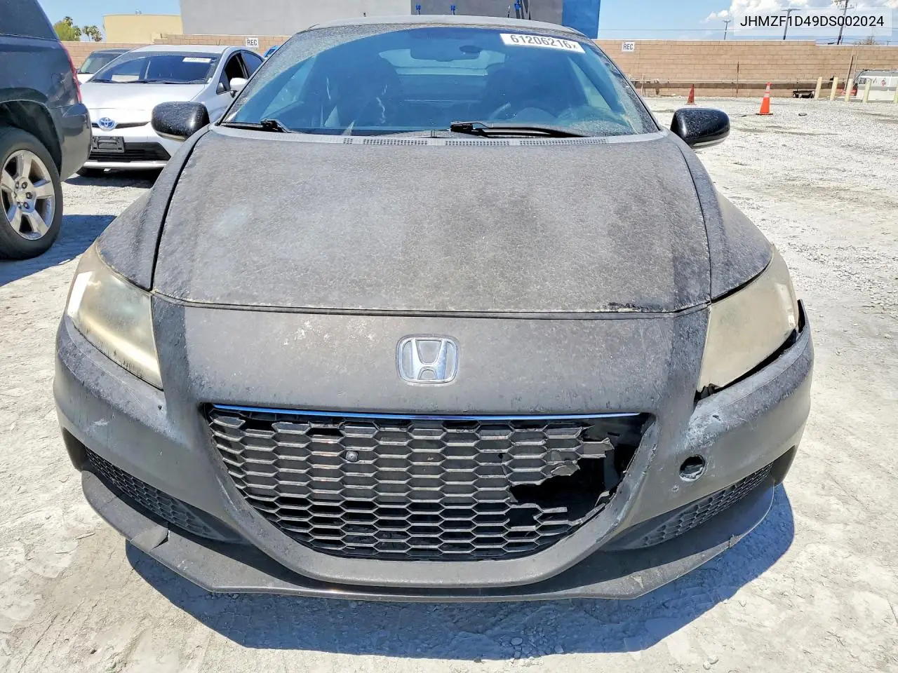 2013 Honda Cr-Z VIN: JHMZF1D49DS002024 Lot: 61206216