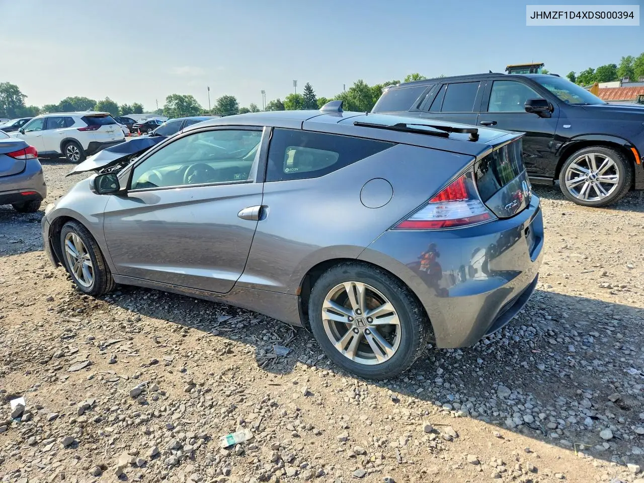 2013 Honda Cr-Z VIN: JHMZF1D4XDS000394 Lot: 85604945