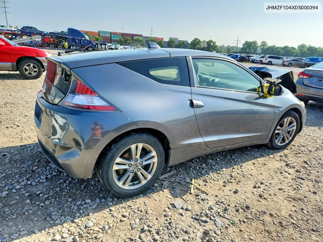 2013 Honda Cr-Z VIN: JHMZF1D4XDS000394 Lot: 85604945