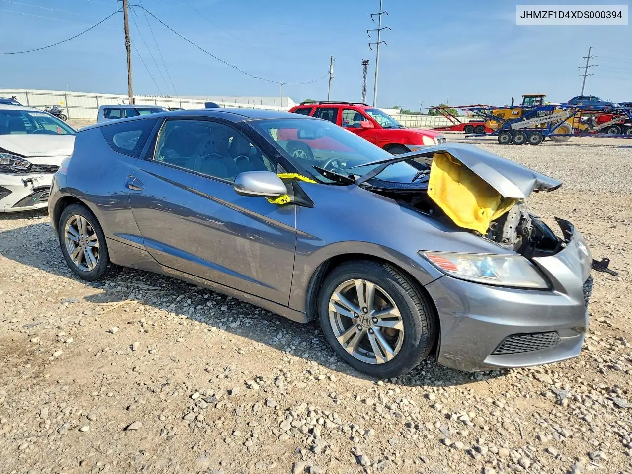 2013 Honda Cr-Z VIN: JHMZF1D4XDS000394 Lot: 85604945