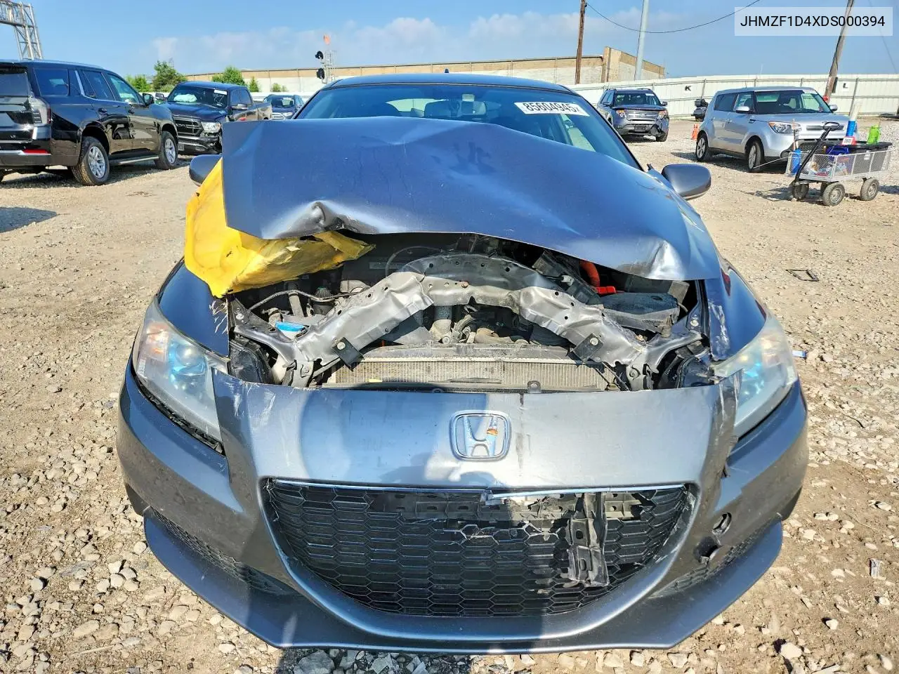 2013 Honda Cr-Z VIN: JHMZF1D4XDS000394 Lot: 85604945