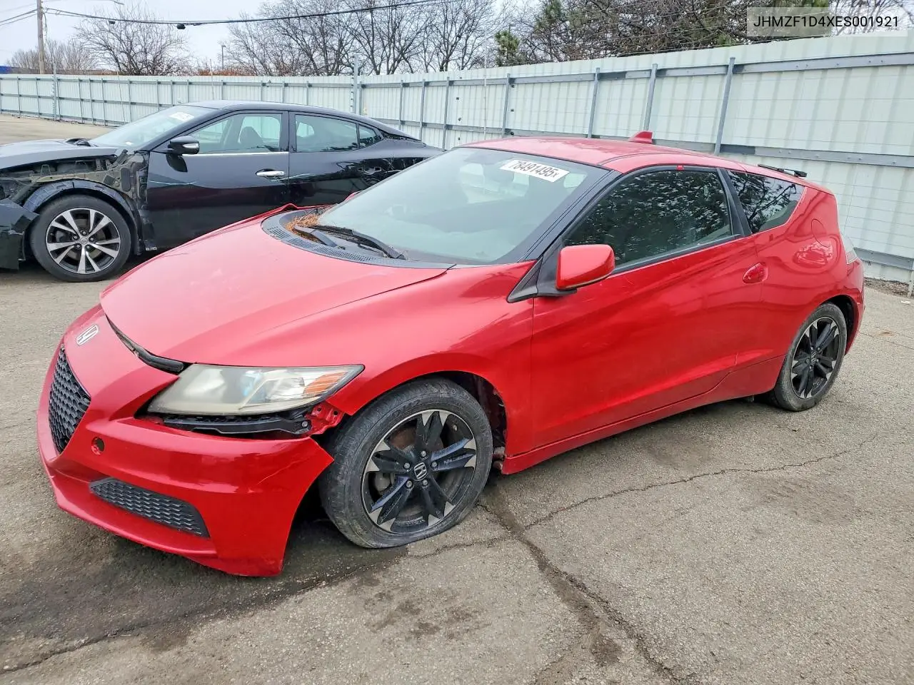 2014 Honda Cr-Z VIN: JHMZF1D4XES001921 Lot: 78491495