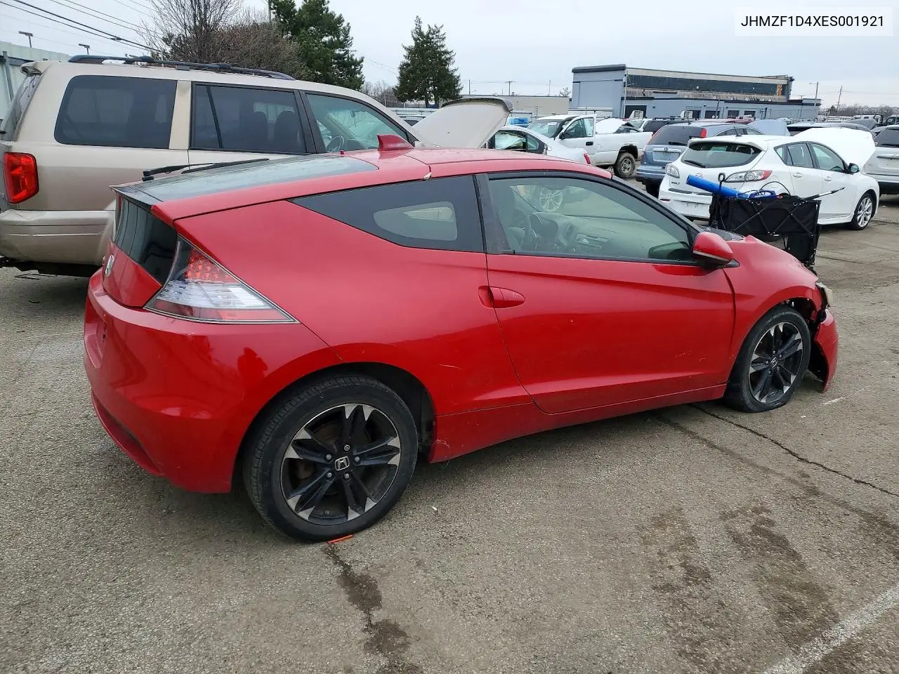 2014 Honda Cr-Z VIN: JHMZF1D4XES001921 Lot: 78491495