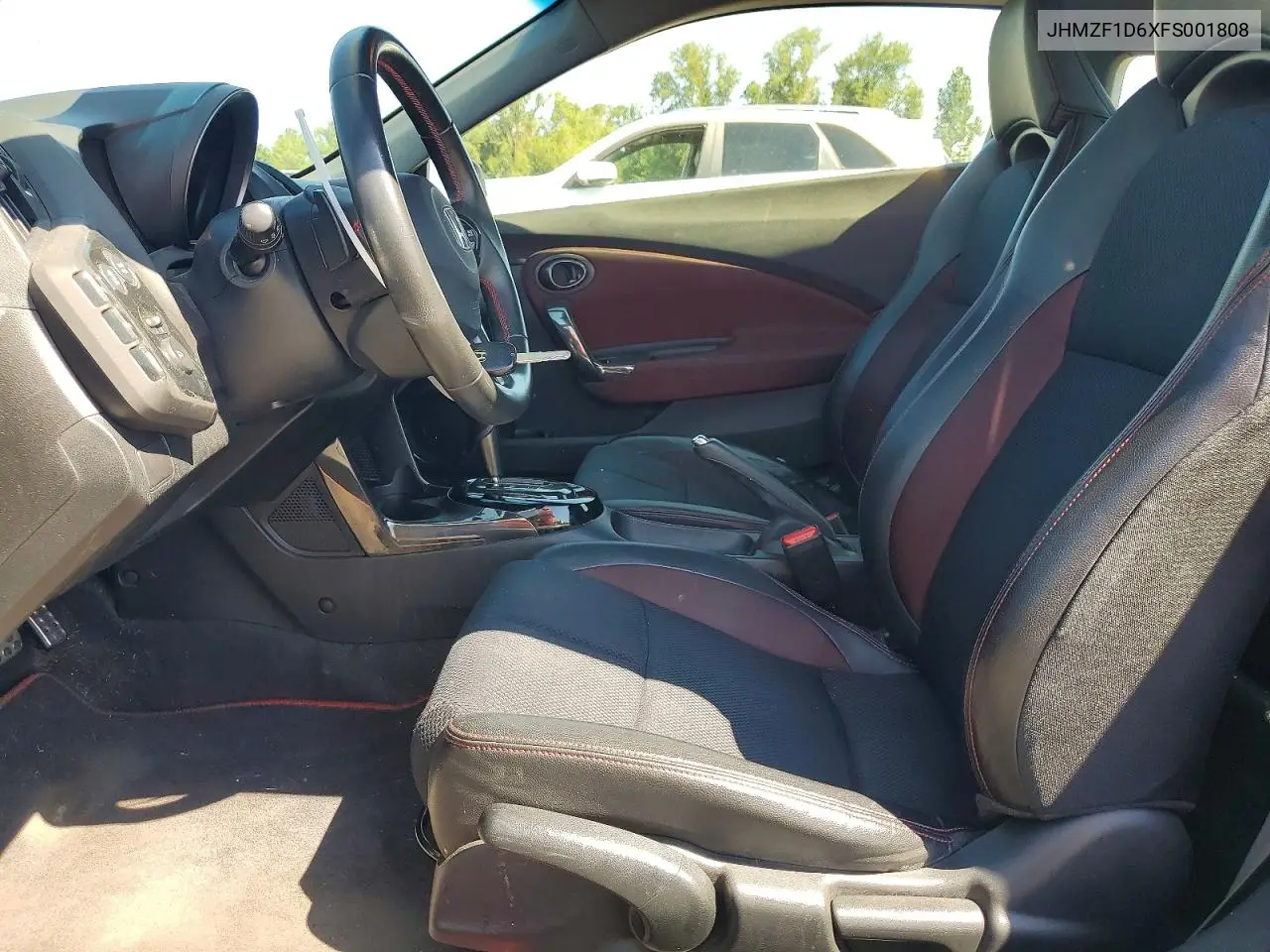2015 Honda Cr-Z Ex VIN: JHMZF1D6XFS001808 Lot: 61011266