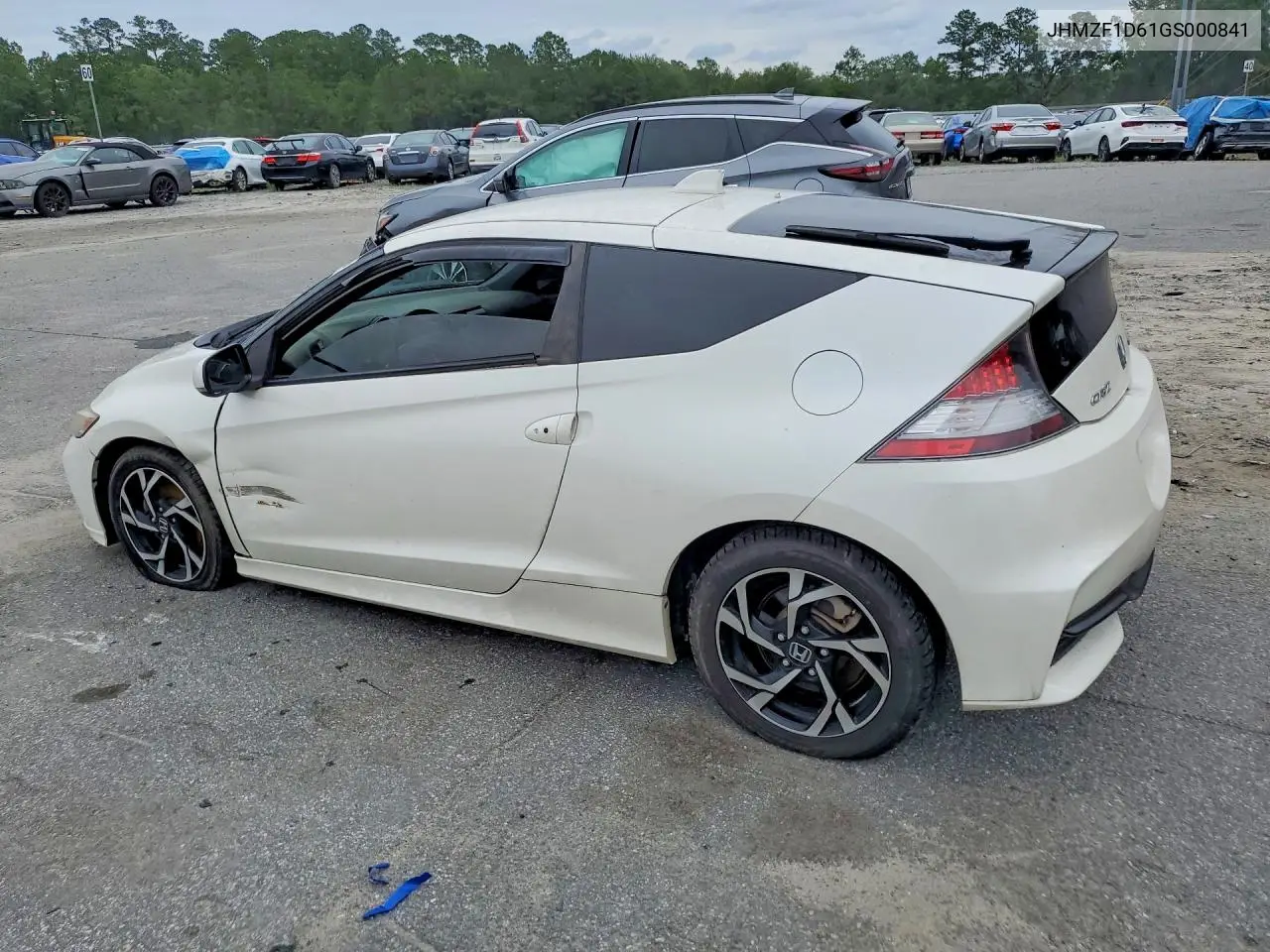 2016 Honda Cr-Z Ex VIN: JHMZF1D61GS000841 Lot: 57633746