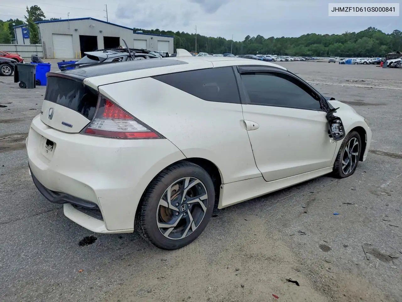 2016 Honda Cr-Z Ex VIN: JHMZF1D61GS000841 Lot: 57633746
