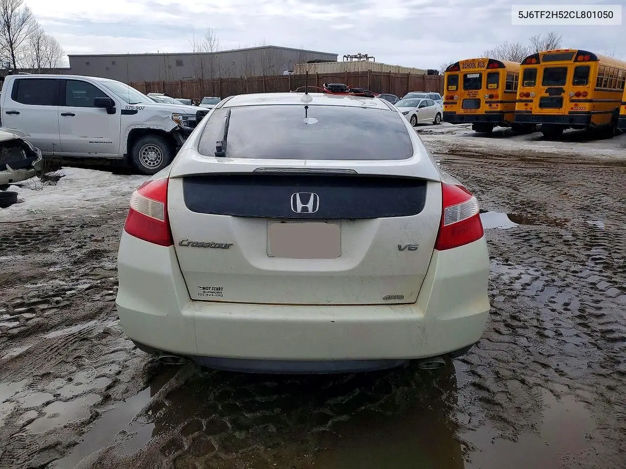 2012 Honda Crosstour Exl VIN: 5J6TF2H52CL801050 Lot: 48459606
