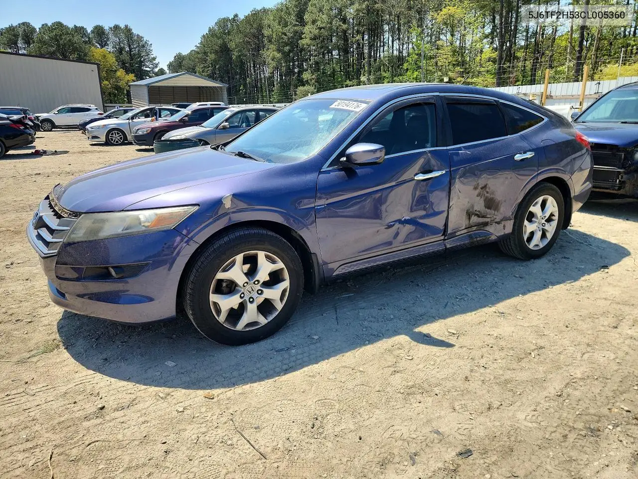 2012 Honda Crosstour Exl VIN: 5J6TF2H53CL005360 Lot: 50194176