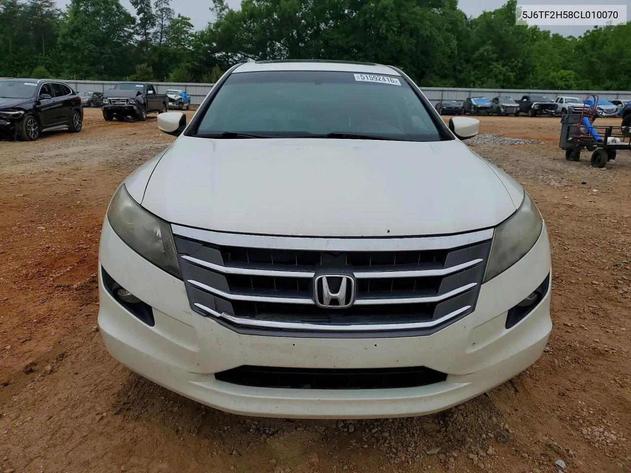2012 Honda Crosstour Exl VIN: 5J6TF2H58CL010070 Lot: 51592416