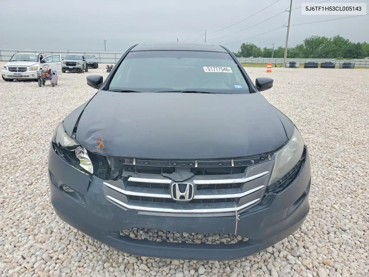 2012 Honda Crosstour Exl VIN: 5J6TF1H53CL005143 Lot: 51777546