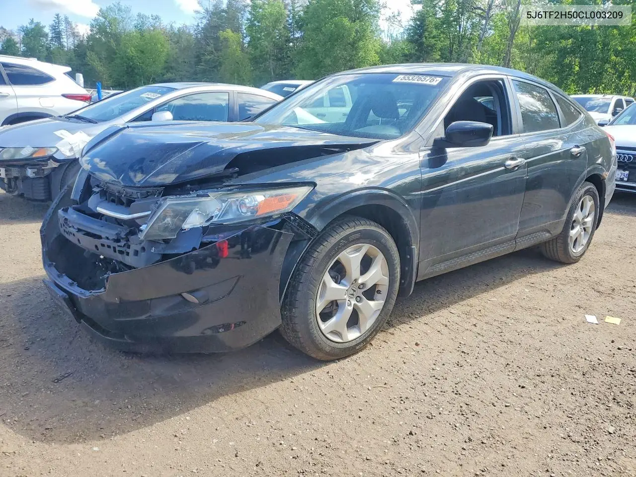 2012 Honda Crosstour Exl VIN: 5J6TF2H50CL003209 Lot: 55326576