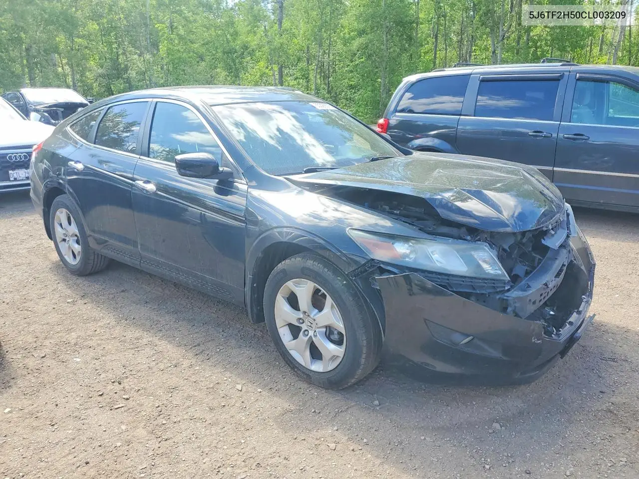 2012 Honda Crosstour Exl VIN: 5J6TF2H50CL003209 Lot: 55326576