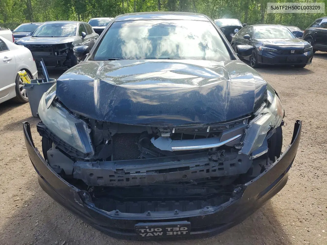 2012 Honda Crosstour Exl VIN: 5J6TF2H50CL003209 Lot: 55326576