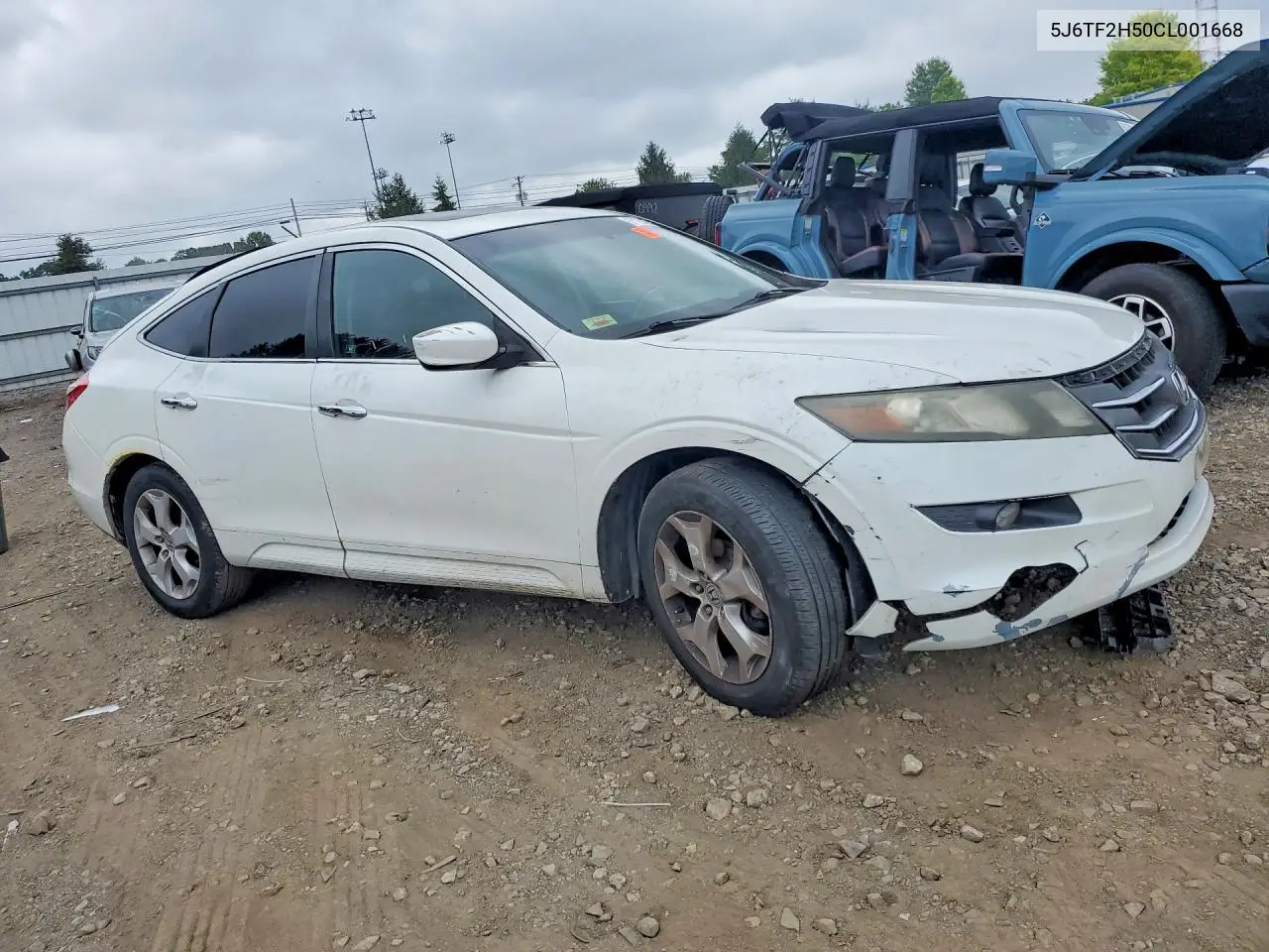 2012 Hond Crosstour VIN: 5J6TF2H50CL001668 Lot: 57125326