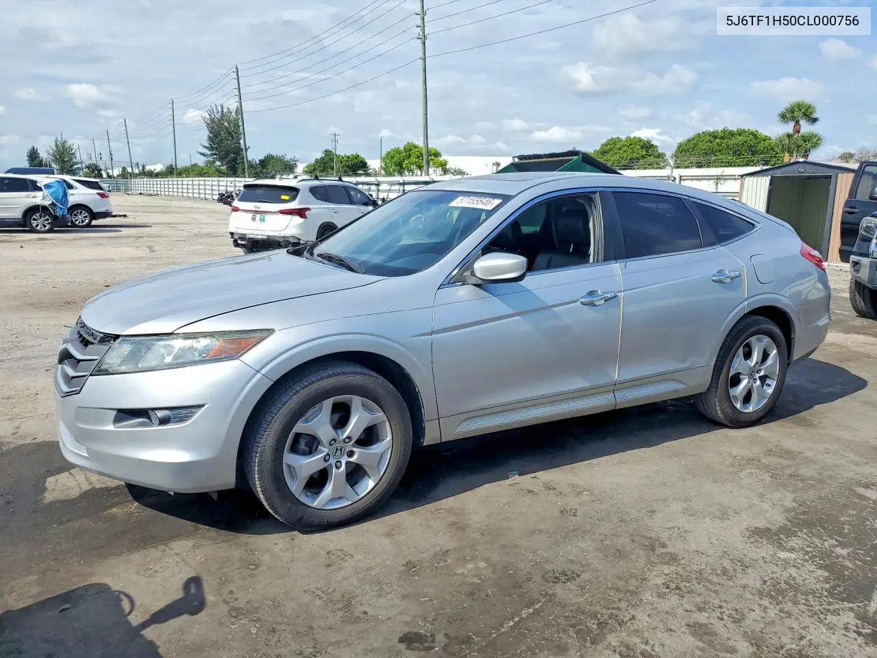2012 Honda Crosstour Exl VIN: 5J6TF1H50CL000756 Lot: 57155646