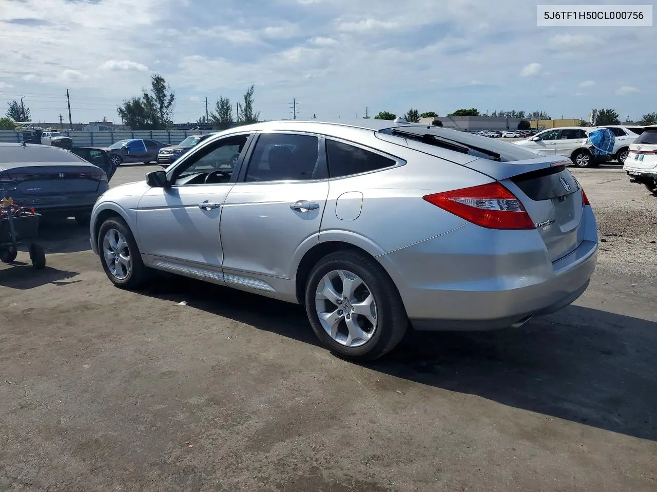 2012 Honda Crosstour Exl VIN: 5J6TF1H50CL000756 Lot: 57155646
