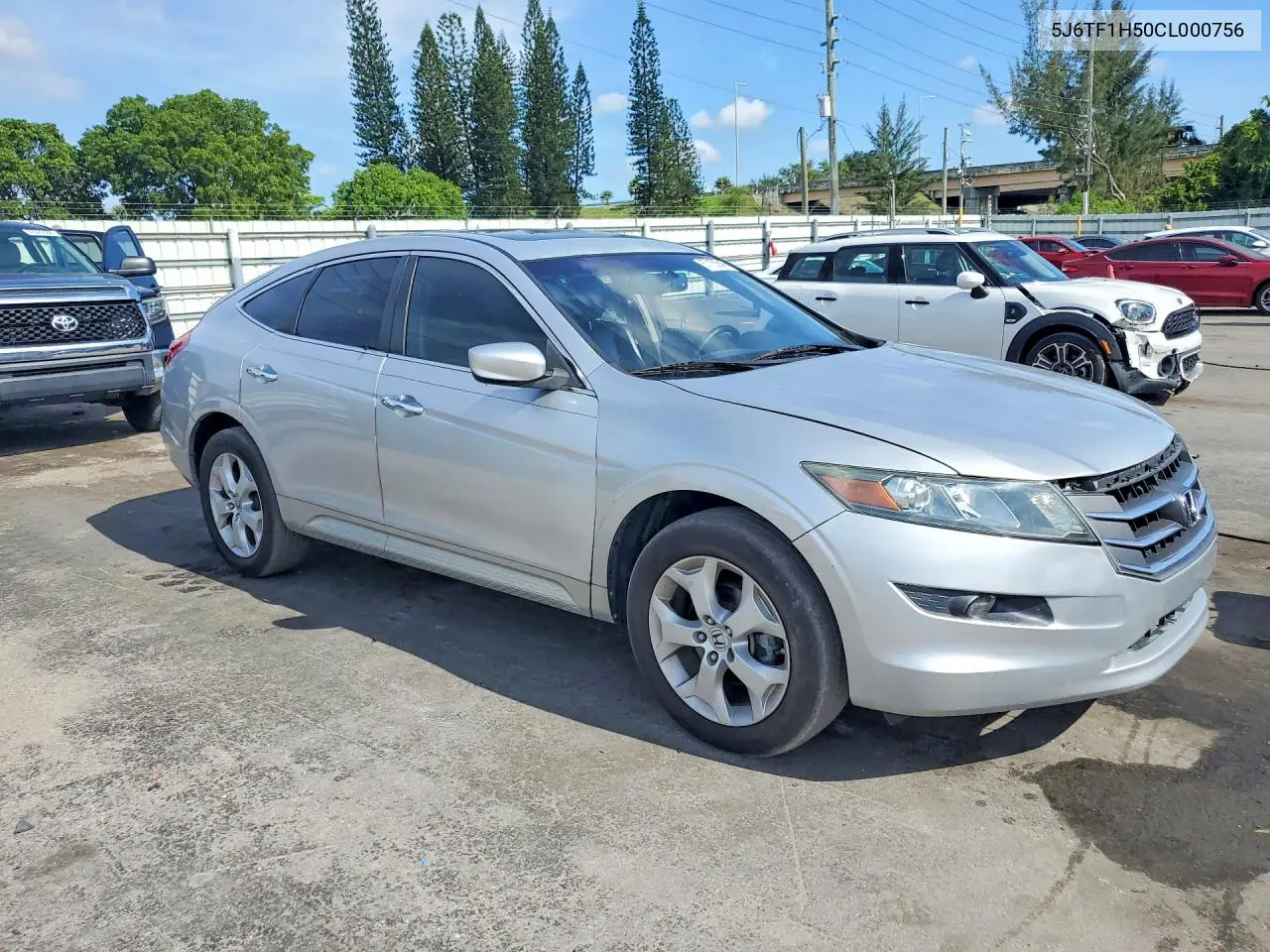 2012 Honda Crosstour Exl VIN: 5J6TF1H50CL000756 Lot: 57155646