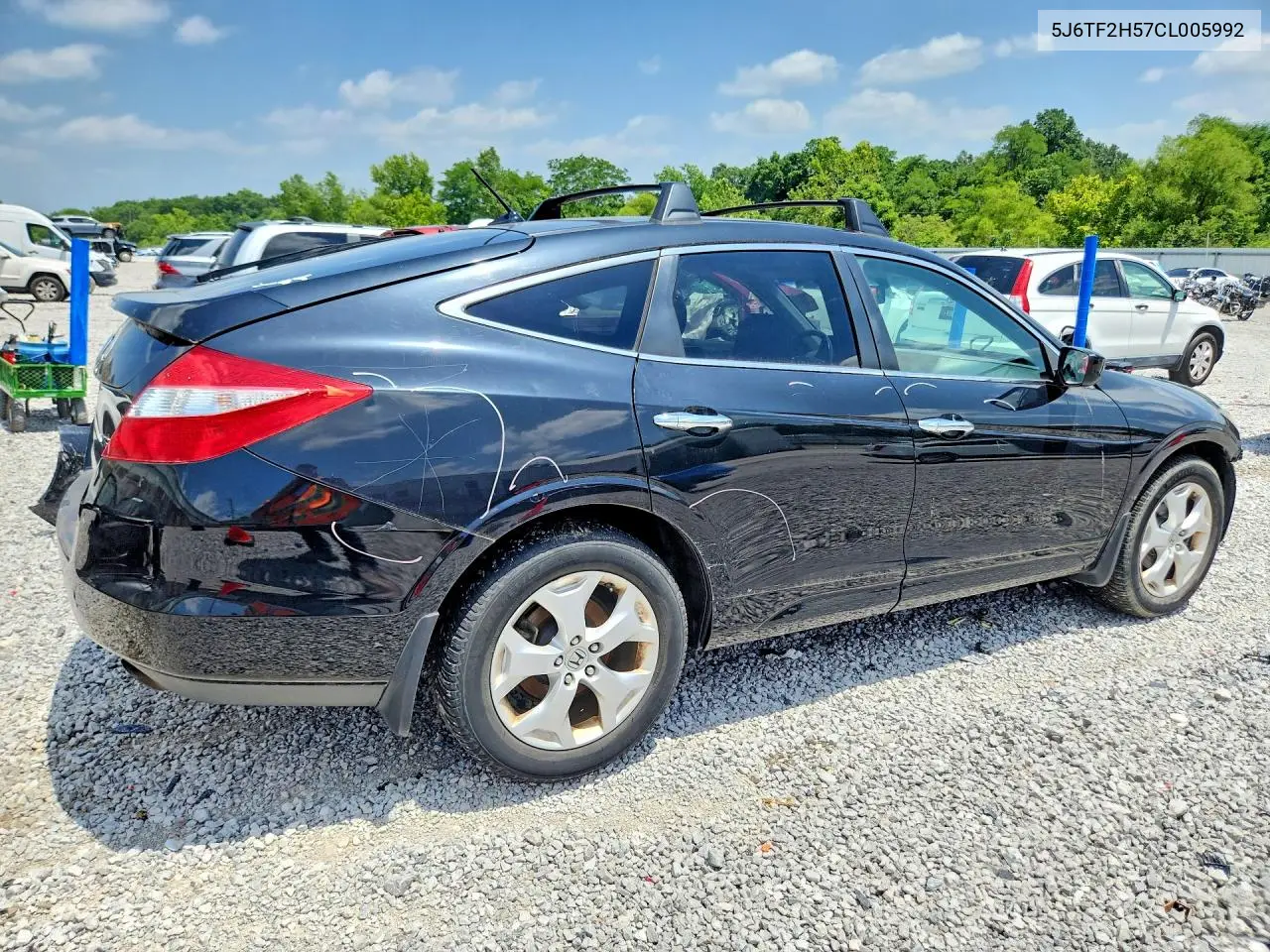 2012 Honda Crosstour Exl VIN: 5J6TF2H57CL005992 Lot: 58813876