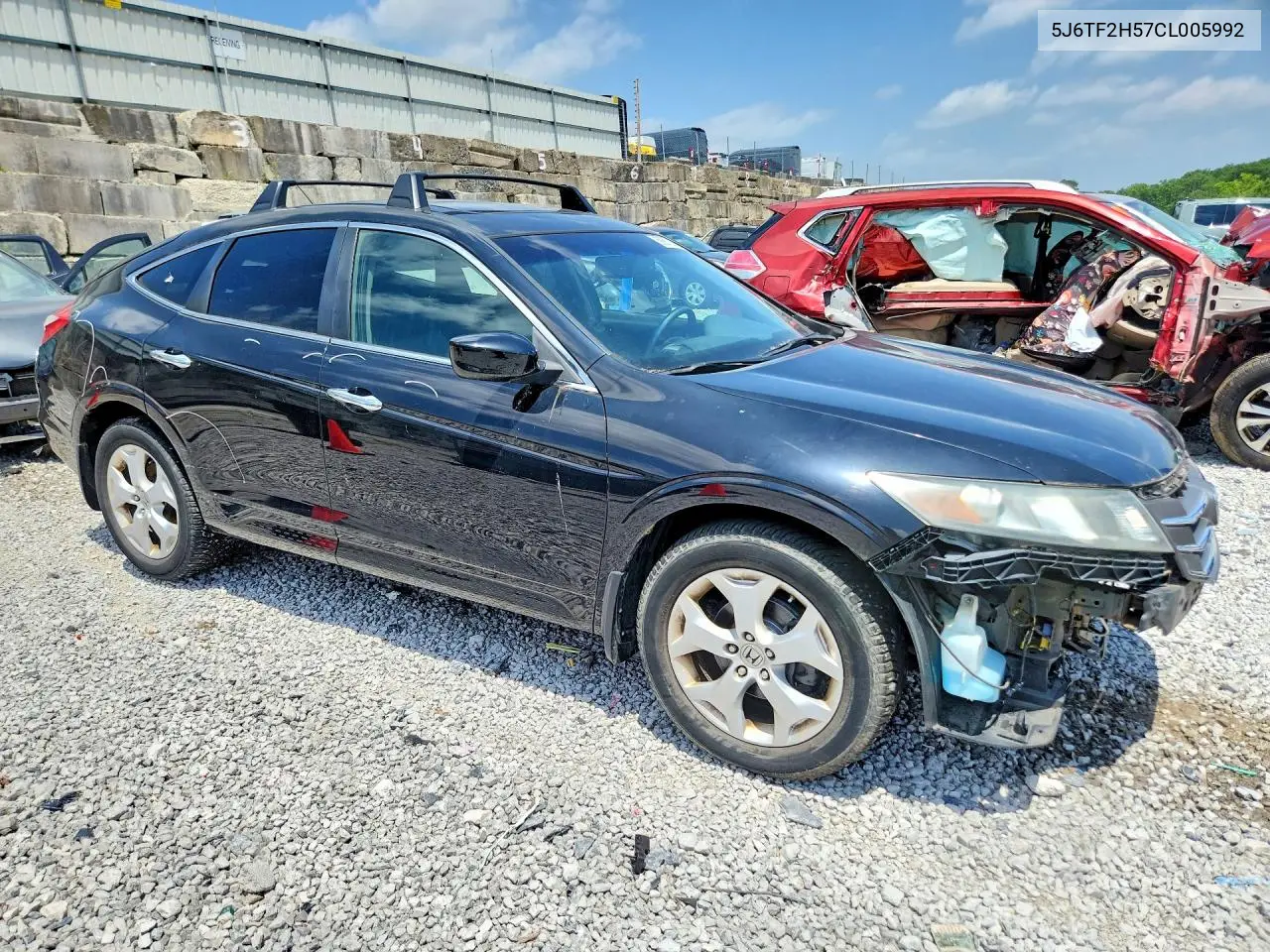 2012 Honda Crosstour Exl VIN: 5J6TF2H57CL005992 Lot: 58813876