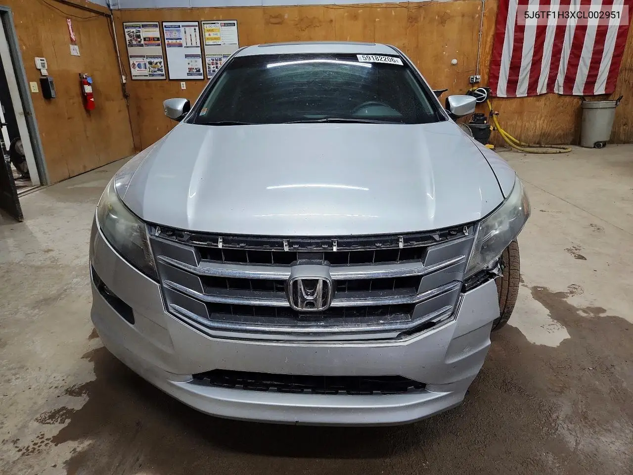 2012 Honda Crosstour Ex VIN: 5J6TF1H3XCL002951 Lot: 59182206
