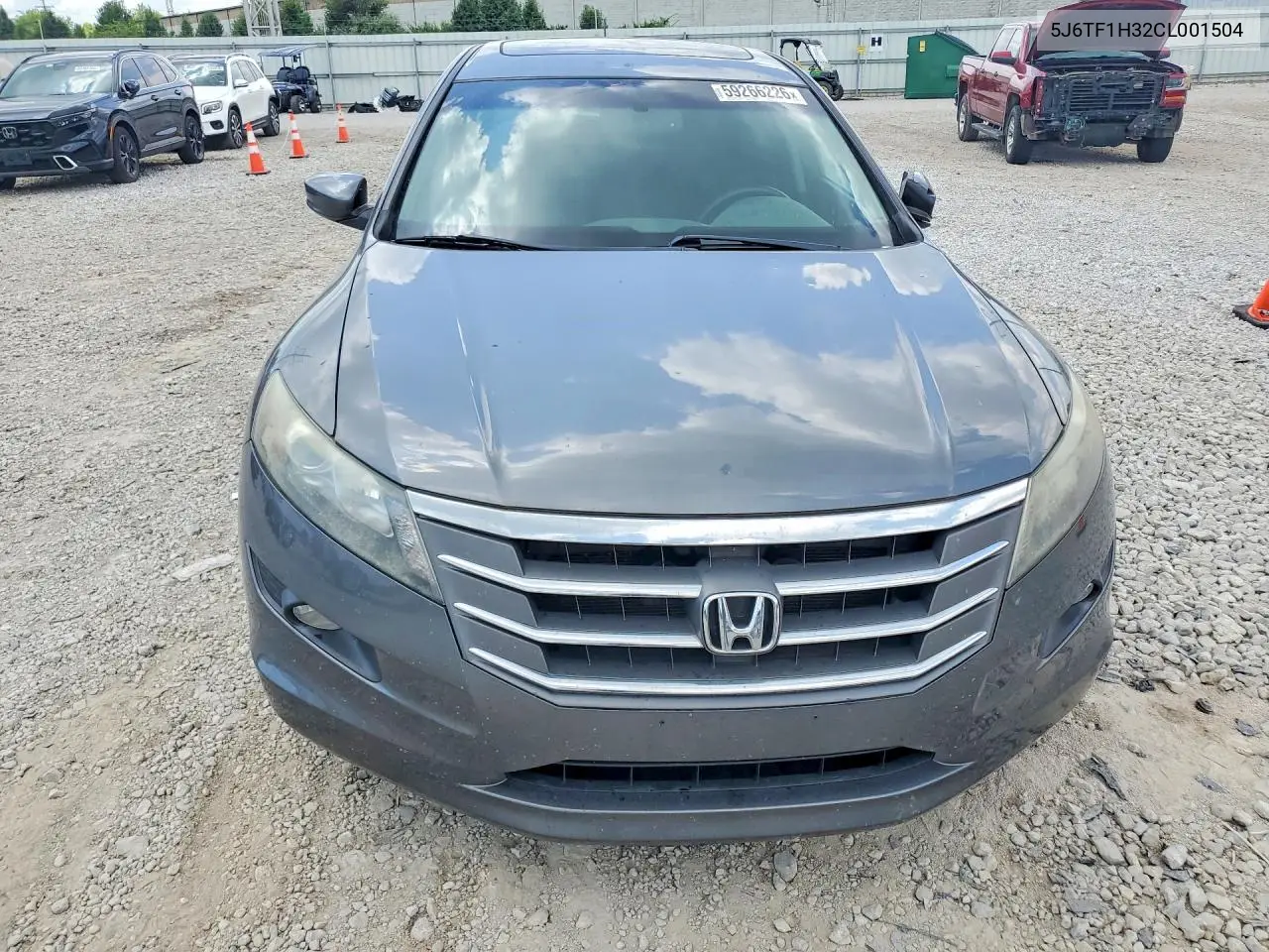 2012 Honda Crosstour Ex VIN: 5J6TF1H32CL001504 Lot: 59266226