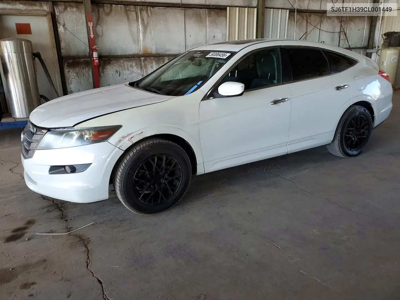 2012 Honda Crosstour Ex VIN: 5J6TF1H39CL001449 Lot: 59386456
