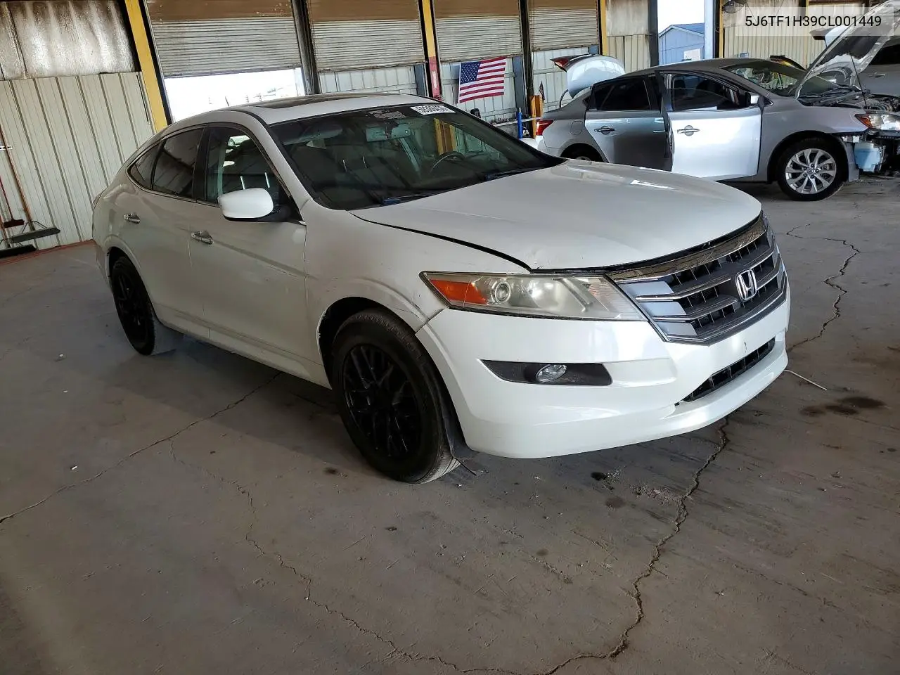 2012 Honda Crosstour Ex VIN: 5J6TF1H39CL001449 Lot: 59386456