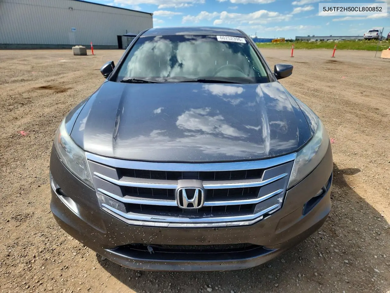 2012 Honda Crosstour Exl VIN: 5J6TF2H50CL800852 Lot: 60252396