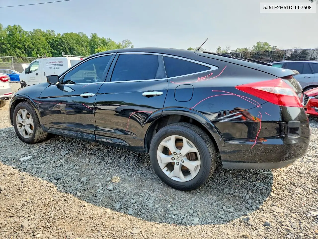 2012 Honda Crosstour Exl VIN: 5J6TF2H51CL007608 Lot: 60819956