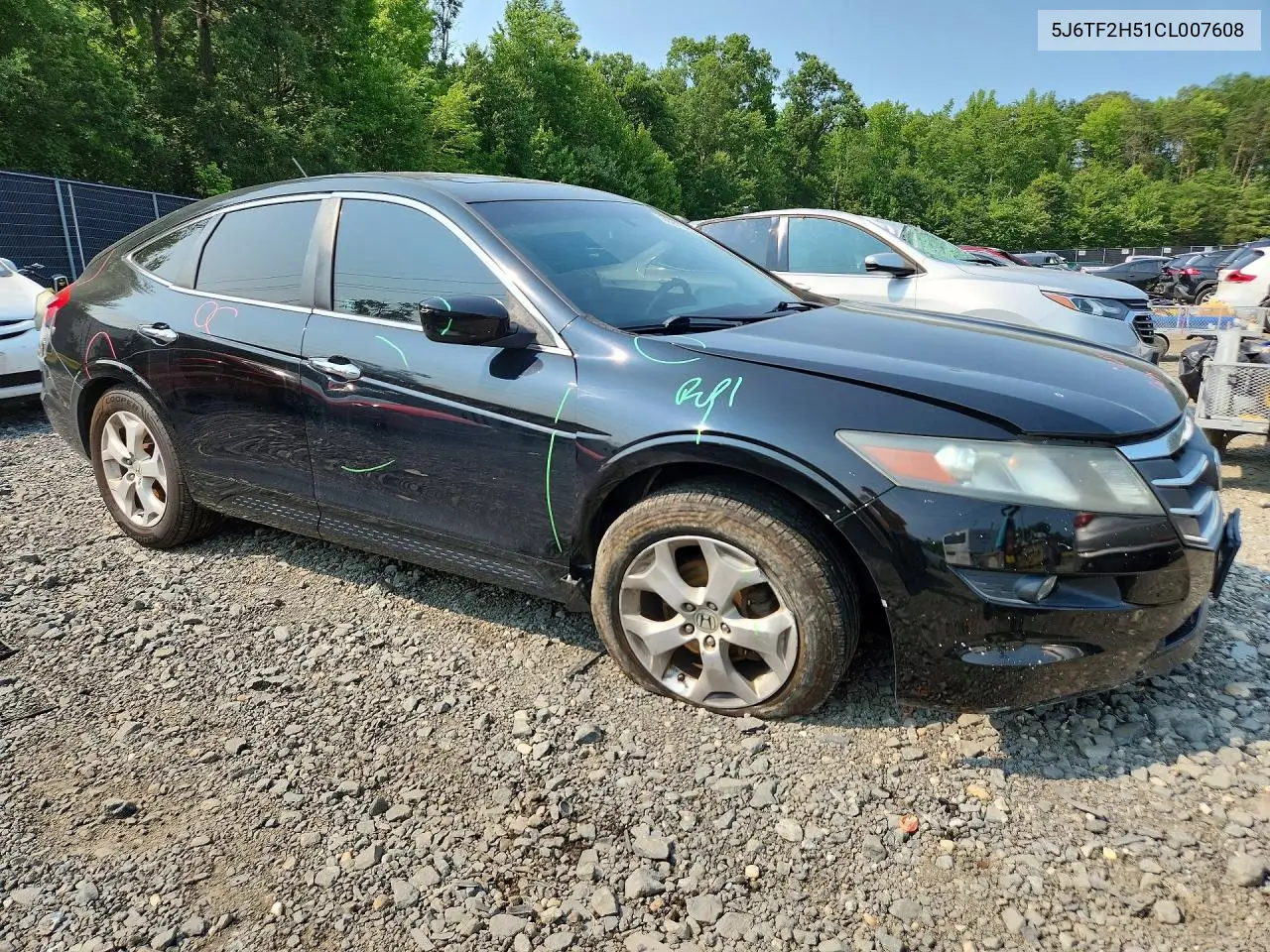 2012 Honda Crosstour Exl VIN: 5J6TF2H51CL007608 Lot: 60819956