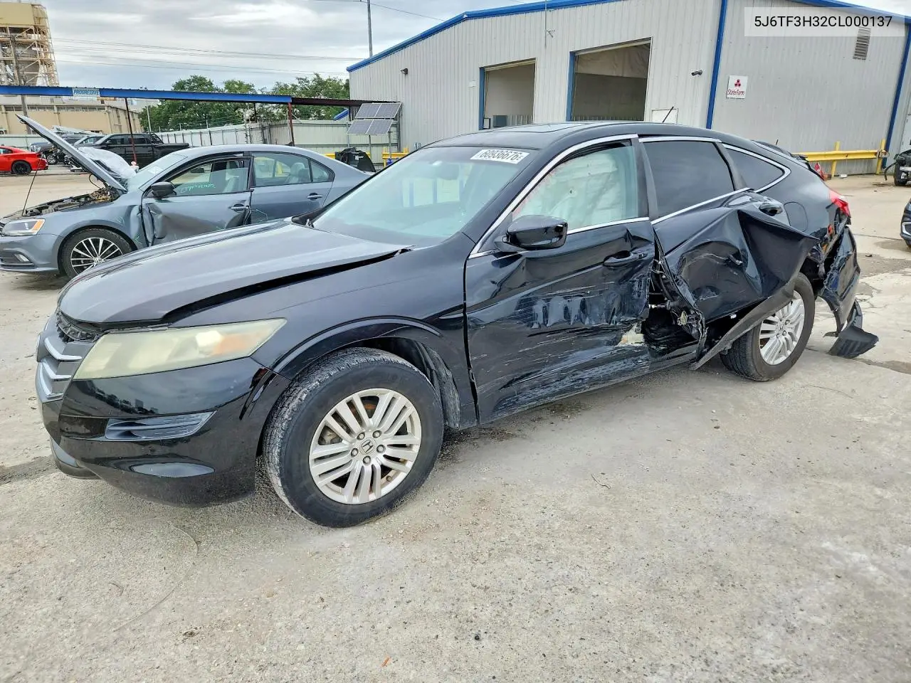 2012 Honda Crosstour Ex VIN: 5J6TF3H32CL000137 Lot: 60936676