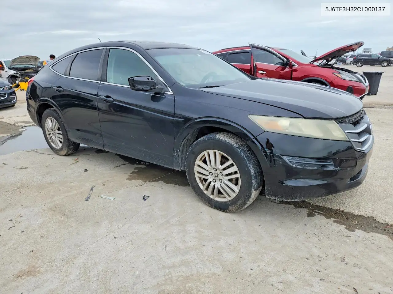 2012 Honda Crosstour Ex VIN: 5J6TF3H32CL000137 Lot: 60936676