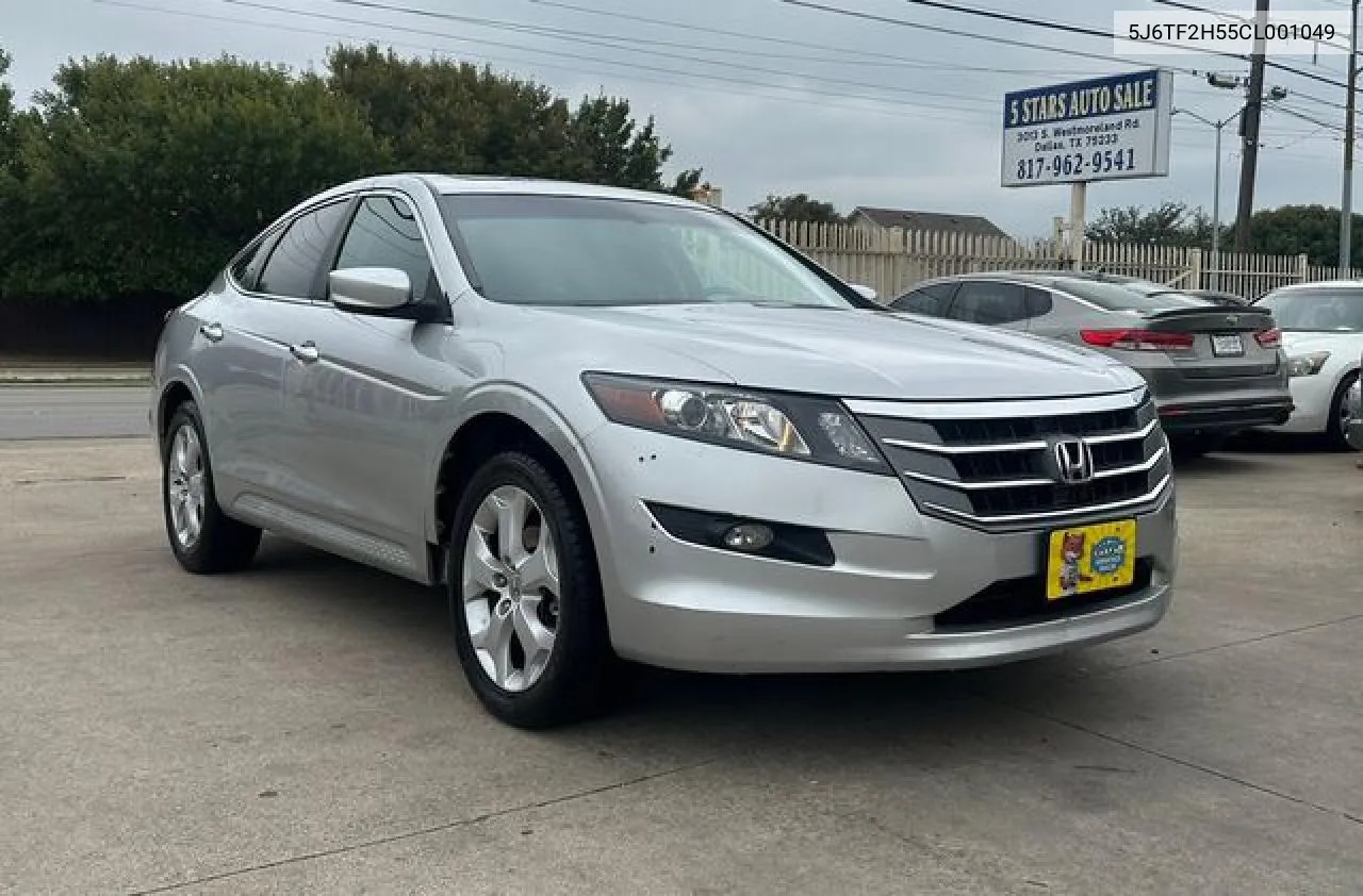 2012 Honda Crosstour Exl VIN: 5J6TF2H55CL001049 Lot: 68048722