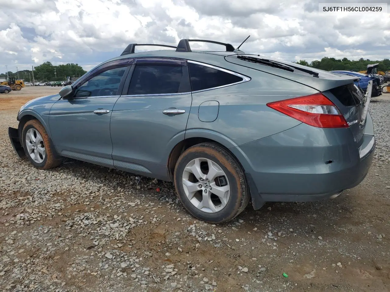 2012 Honda Crosstour Exl Exl VIN: 5J6TF1H56CL004259 Lot: 75435965