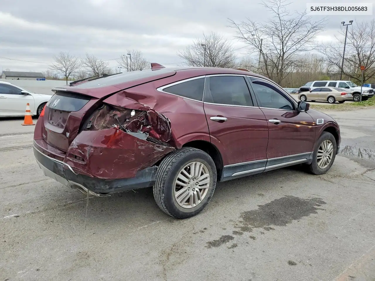 2013 Honda Crosstour Ex VIN: 5J6TF3H38DL005683 Lot: 47182846